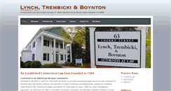 Desktop Screenshot of lynchtrembickiboynton.com